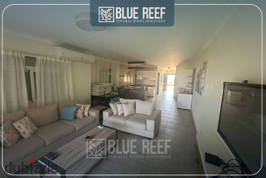 Furnished Twinhouse Sea View 4BR With Lowest Price For Sale In Telal - Ain Sokhna 1