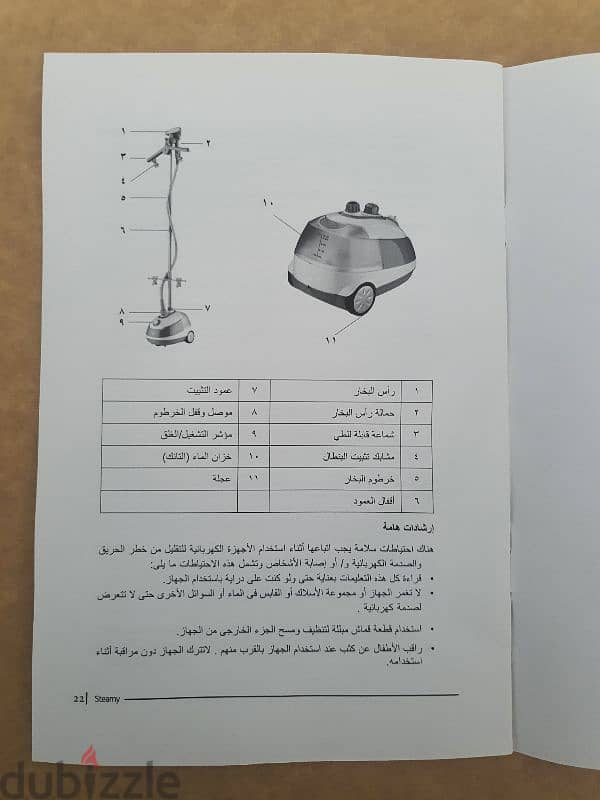 مكوة بخار ستاند إستعمال بسيط جدا جدا 7