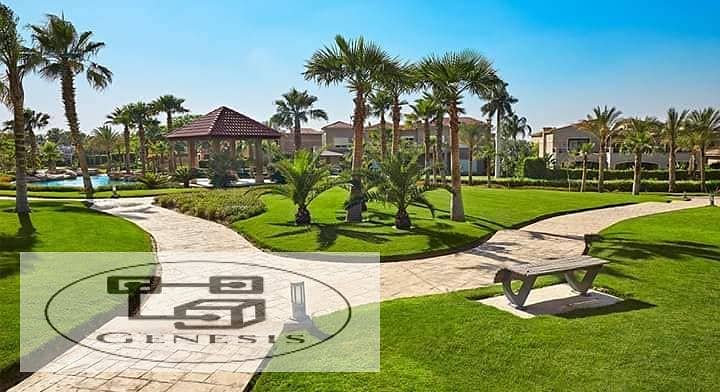 Stand Alone Villa for sale in the heart of Sheikh Zayed, Swan Lake West Compound, Hassan Allam Swan Lake West 6 October 9