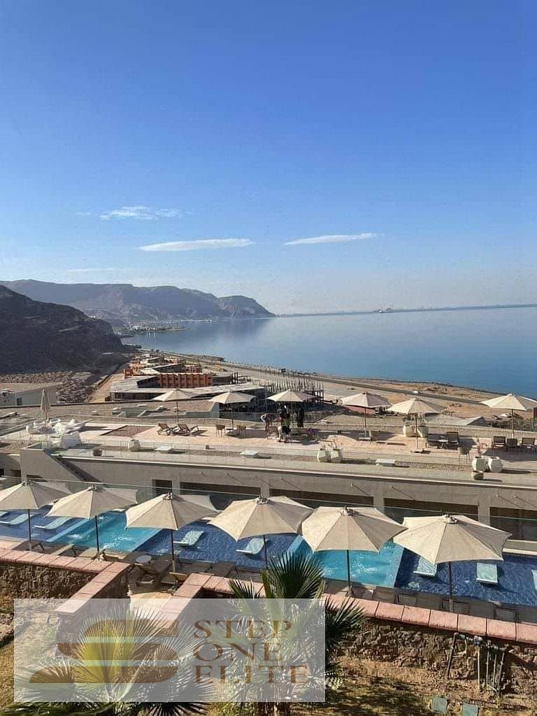 10-year installments for a chalet for sale, Full Seaview, in Monte Galala, Ain Sokhna 8