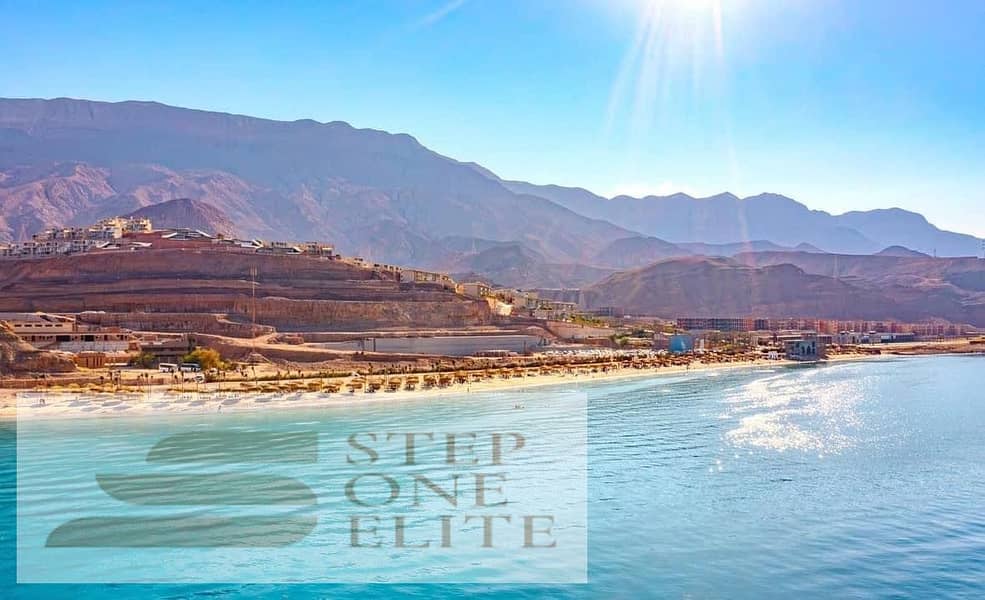 10-year installments for a chalet for sale, Full Seaview, in Monte Galala, Ain Sokhna 12