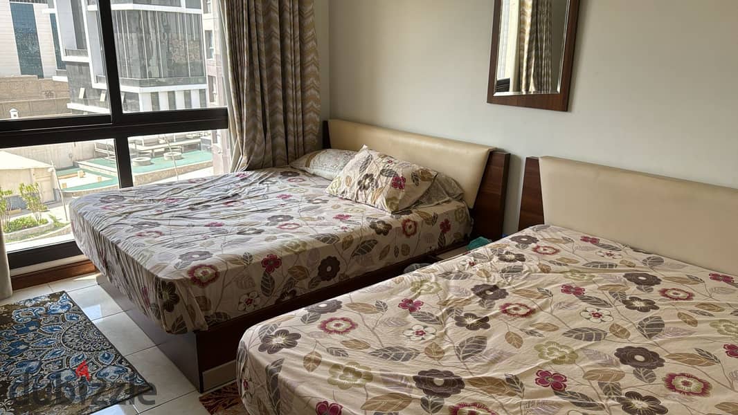 fully furnished Duplex 2 rooms for sale in Porto New Cairo 3