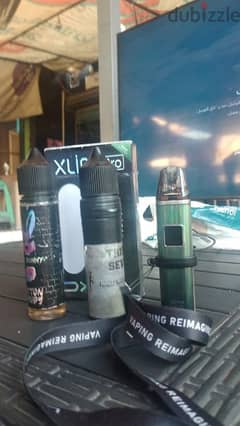 vape xlim pro مع ليكويد 0