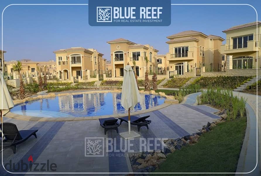 Villa 4BR Ready To Move For Sale In Stone Park New Cairo 9