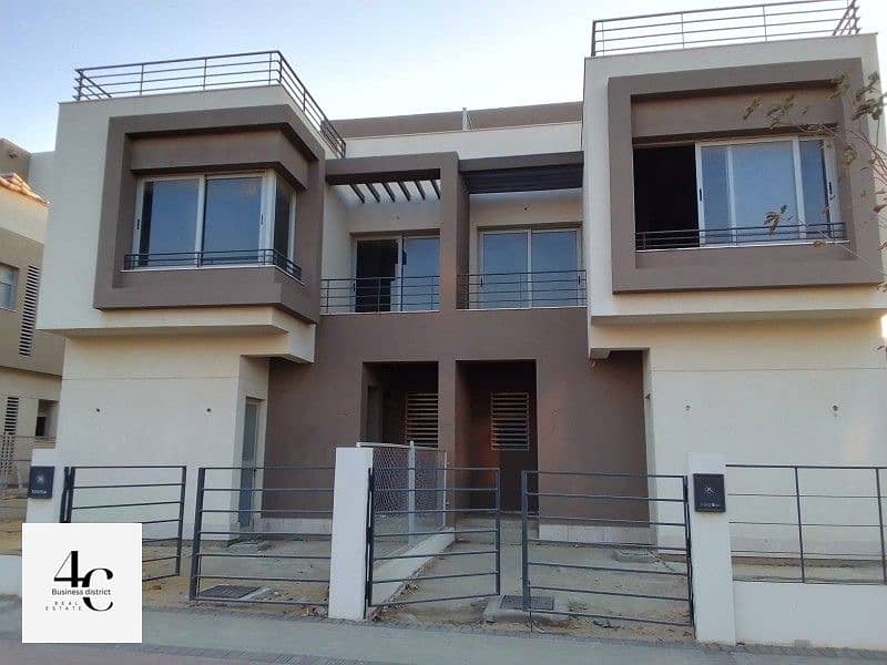 Twin House 311m Delivery Soon With Installments With The Lowest Down Payment best layout For Sale In Palm Hills New Cairo 0