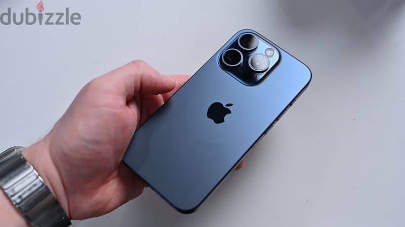 IPhone 15 Pro 256GB - Blue Titanium 1