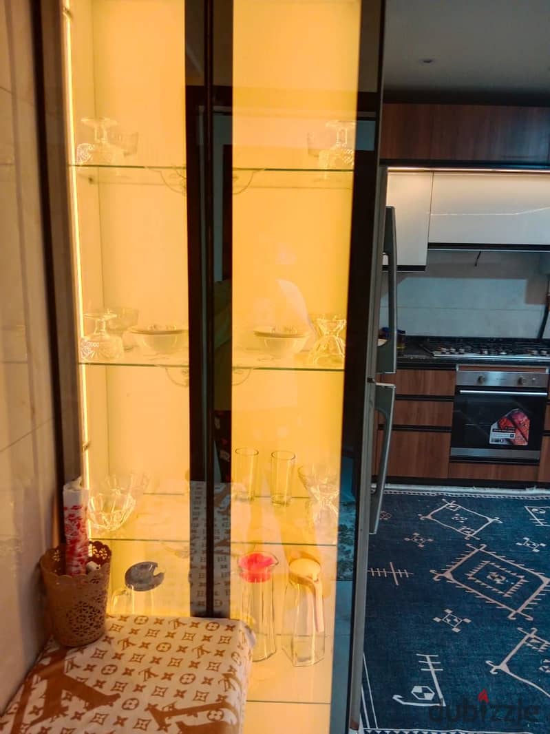 Apartment for sale with kitchen and air conditioners, Al-Tagamoa, First District  Near Al-Baghdadi Square, South Ninety, Malls and Services Area 7