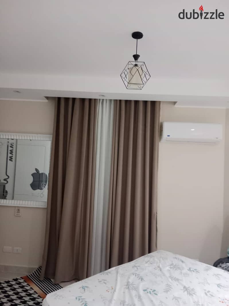 Apartment for sale with kitchen and air conditioners, Al-Tagamoa, First District  Near Al-Baghdadi Square, South Ninety, Malls and Services Area 9