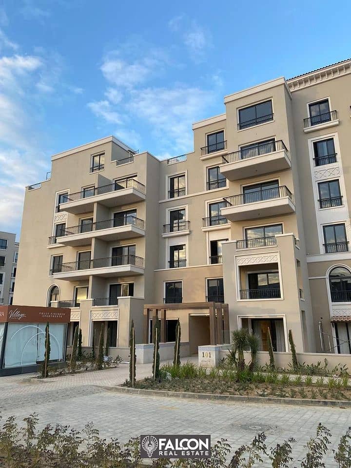 Apartment 164 m2, 3 rooms, immediate delivery, finished, first phase, installments, in Sheikh Zayed, finished with air conditioners 10