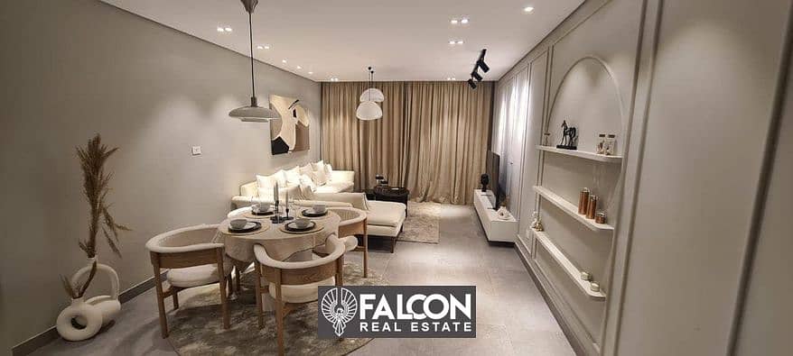 Apartment 164 m2, 3 rooms, immediate delivery, finished, first phase, installments, in Sheikh Zayed, finished with air conditioners 3