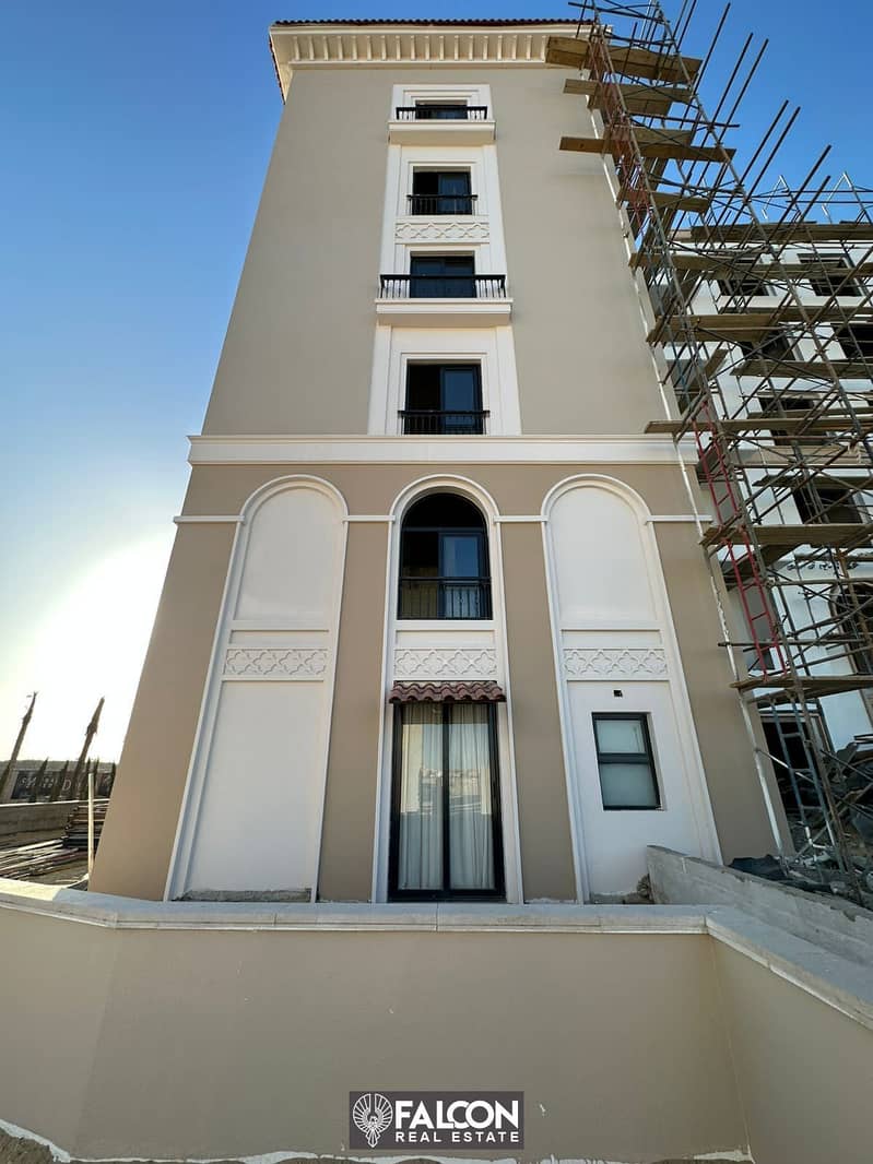 Apartment 164 m2, 3 rooms, immediate delivery, finished, first phase, installments, in Sheikh Zayed, finished with air conditioners 9