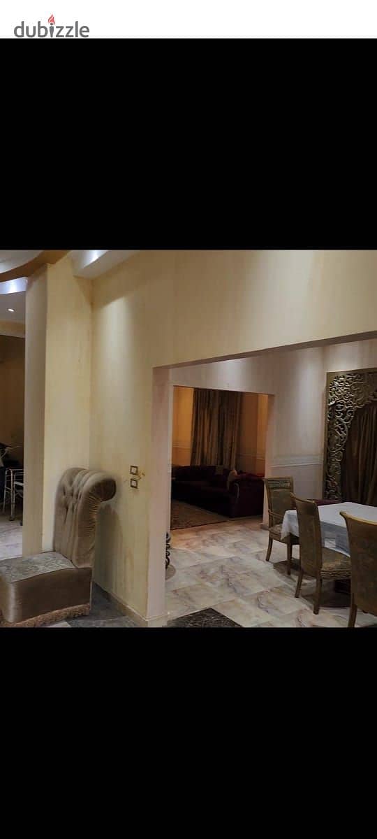 Apartment for rent, residential or administrative, Al-Yasmeen Compound, near Ahmed Shawky Axis and North 90th Street    View Garden    Private entranc 5