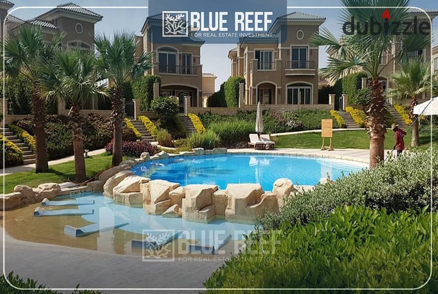 Townhouse Lake View With Prime Location For Sale In Stone Park - New Cairo 0