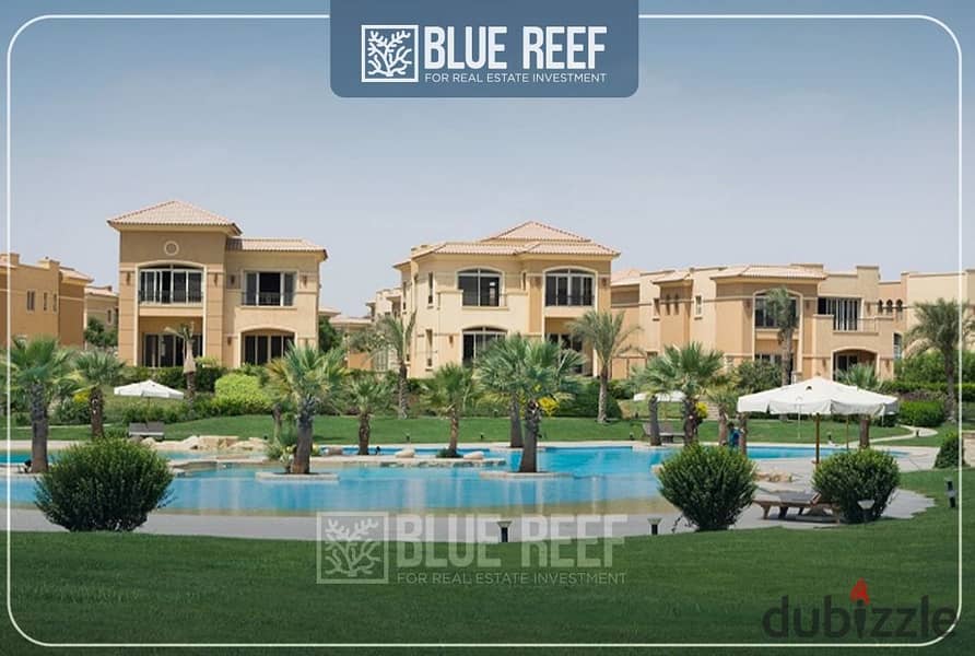 Townhouse Lake View With Prime Location For Sale In Stone Park - New Cairo 1