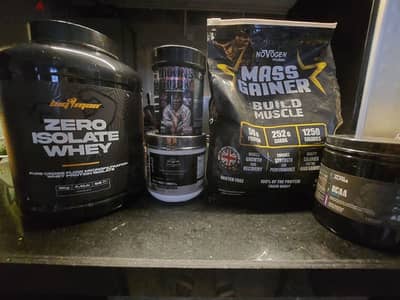 GYM supplements new for sale