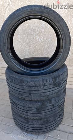 4 tyres 225 45 R18 0