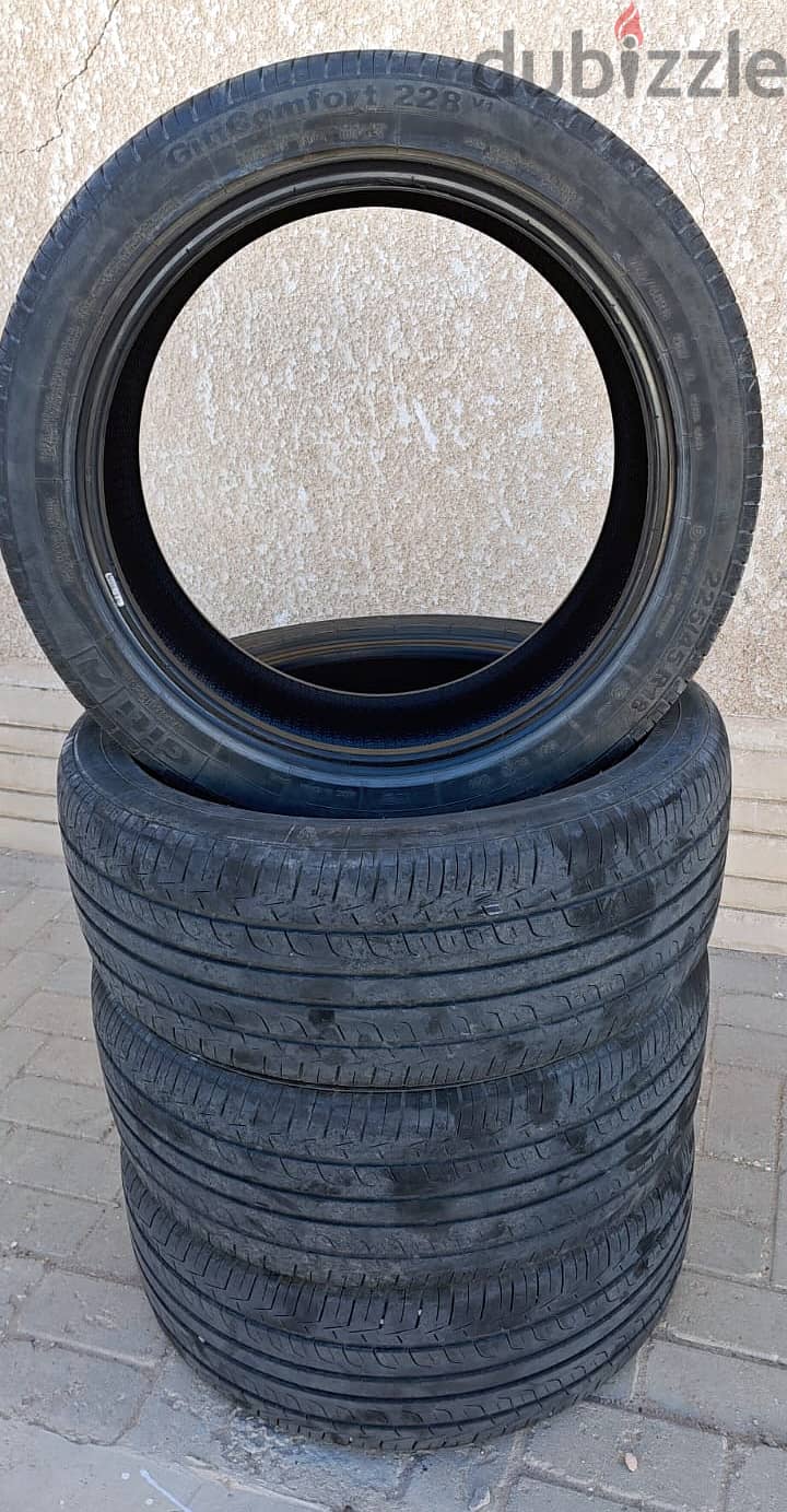 4 tyres 225 45 R18 0