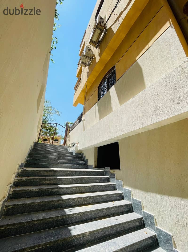 Basement apartment for sale, Al Yasmine Villas, near Mohamed Naguib Axis  Private entrance 15