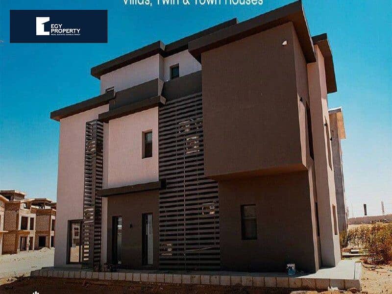 Villa,Ready to viewing, directly in front of Al-Rehab in the Creek Town compound, with installments. 5