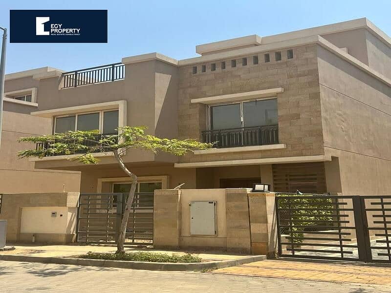 For quick sale, Standalone Villa + Basement, Ready to move, for sale in Taj City Compound - at the old price. 4