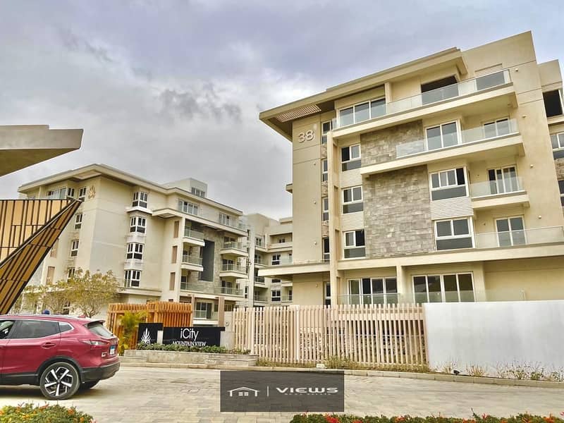 Apartment 170M prime location ready to move semi finished Mountain view icity 7