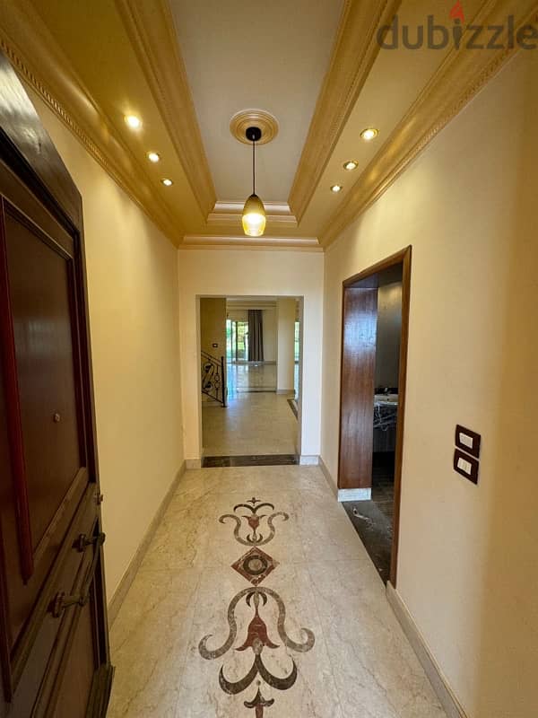 فيلا للايجار كمبوند رويال ميدوز الشيخ زايدVilla for rent Royal Meadows 4