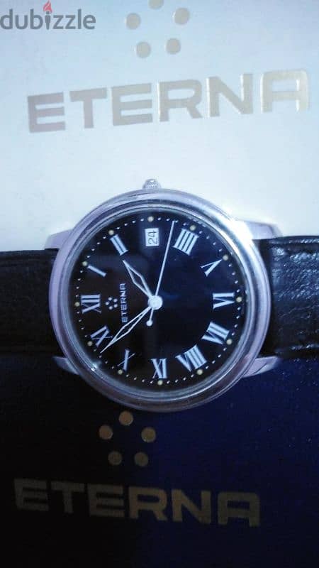 Eterna 1656 quartz watch 17