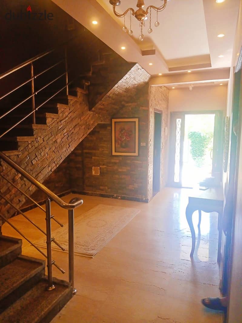 For sale twin house in Qarnful Heights, fully furnished, at a fantastic price 21