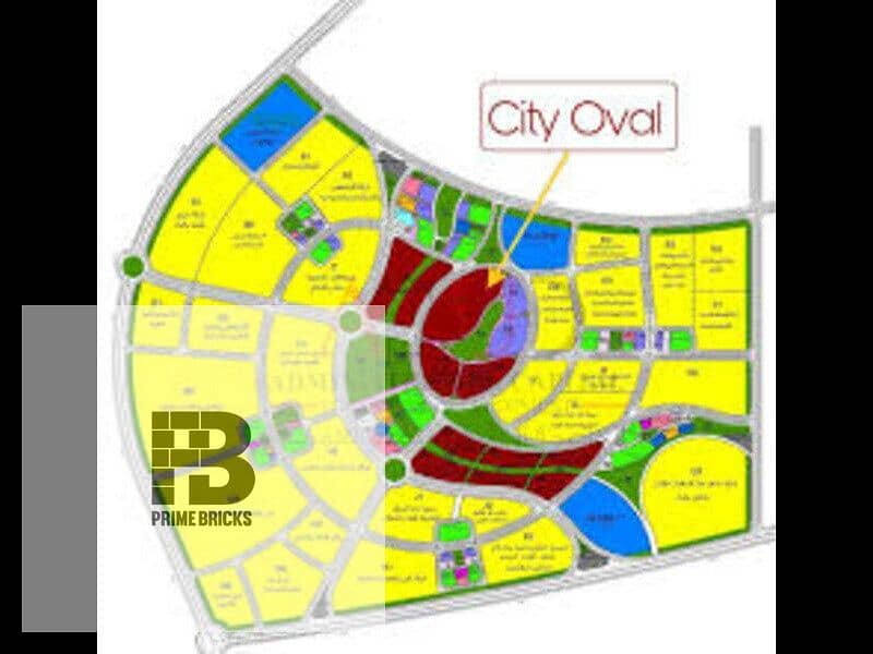 0% down payment apartments 167 m 3 rooms in City Oval, the Administrative Capital, in a strategic location in the R8 district 4