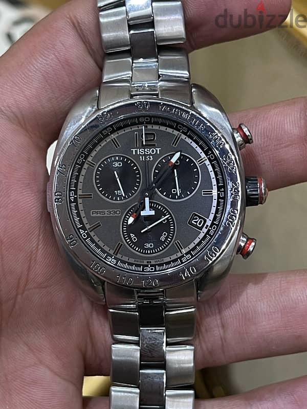 ساعة Tissot عددات اصليه ١٠٠٪؜ حاله فوق الممتازه  شيك جدا 0