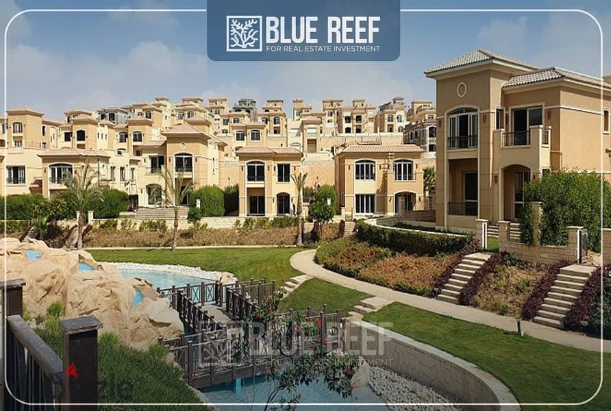 Villa 5BR With Prime Location For Sale In Stone Park - New Cairo 2