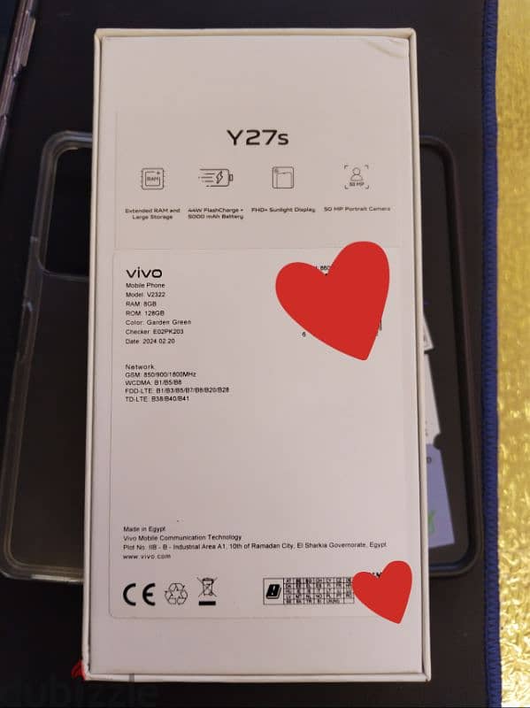 vivo y27s  استعمال ٦ ايام 6