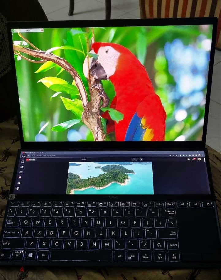 Asus ZenBook Duo UX481FL i5-10210U 8M كسر الزيرو 5