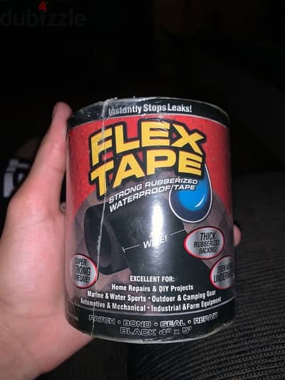 Flex Tape 4” Width 5’ Feet long