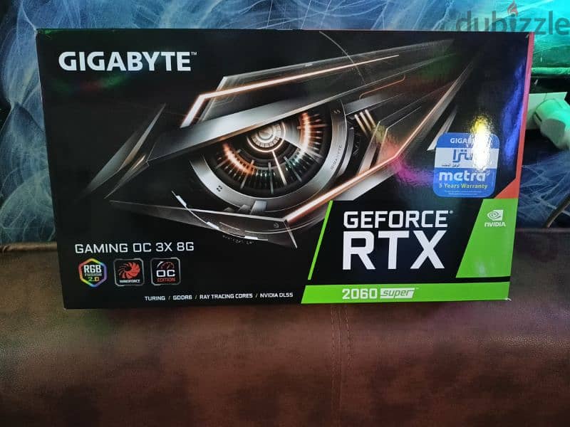 Gigabyte Rtx 2060 super 8G gaming oc 3fan 4