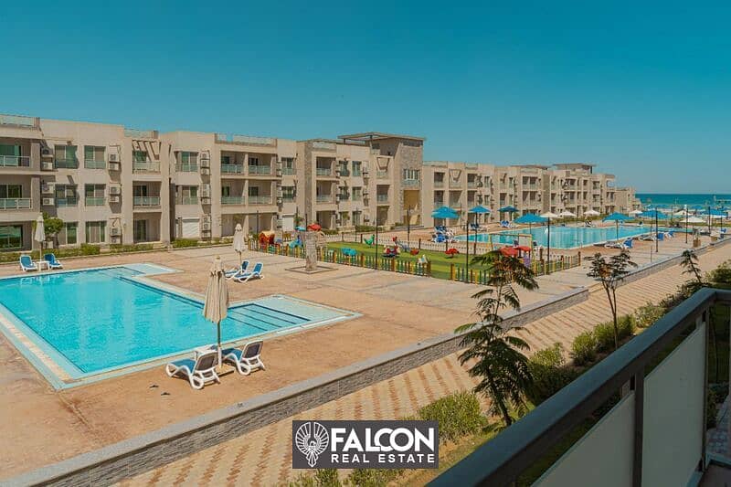 chalet 2bedroom for sale in Aroma Ain Sokhna in best phase Lagoon view - Red ville 6