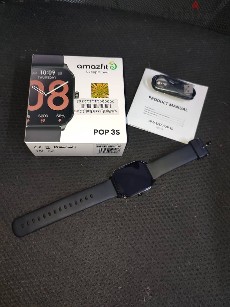 Amazfit pop 3s smart watch 1