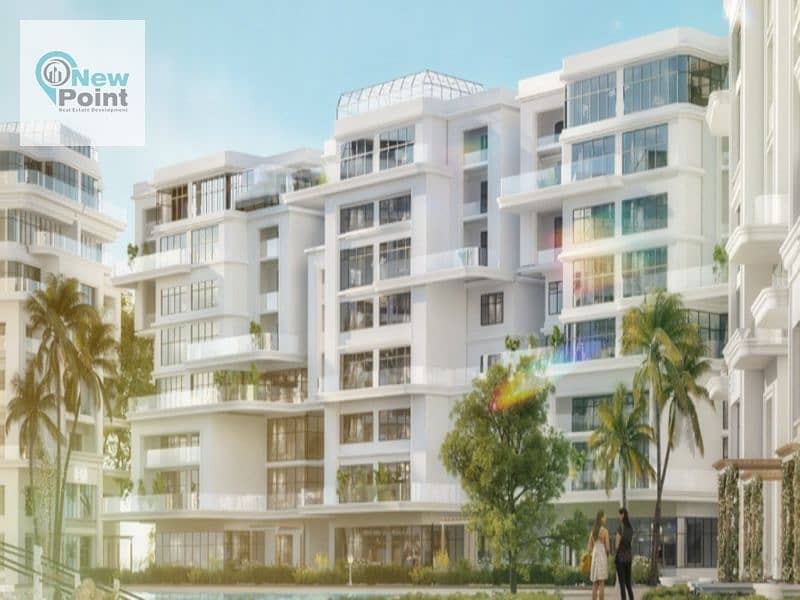 Own your apartment with Lagoon View in the most distinguished compound in the Administrative Capital Lumia #Lumia #Dubai 0