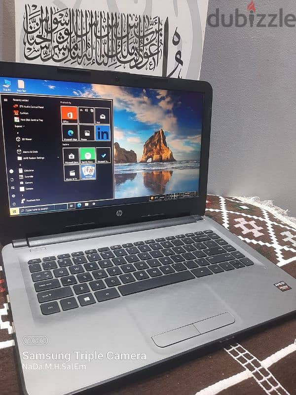 Laptop Hp كارتين شاشه جيل سادس 6