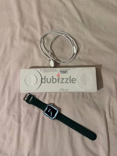 Apple Watch Series 9 45MM Silver used 1 Month