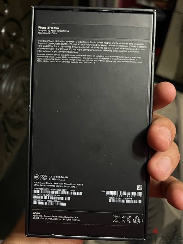 iPhone 13 Pro Max 128gb 6