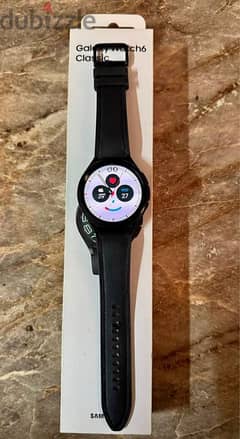 Samsung Galaxy Watch 6 Classic (Black Leather Strap) 0