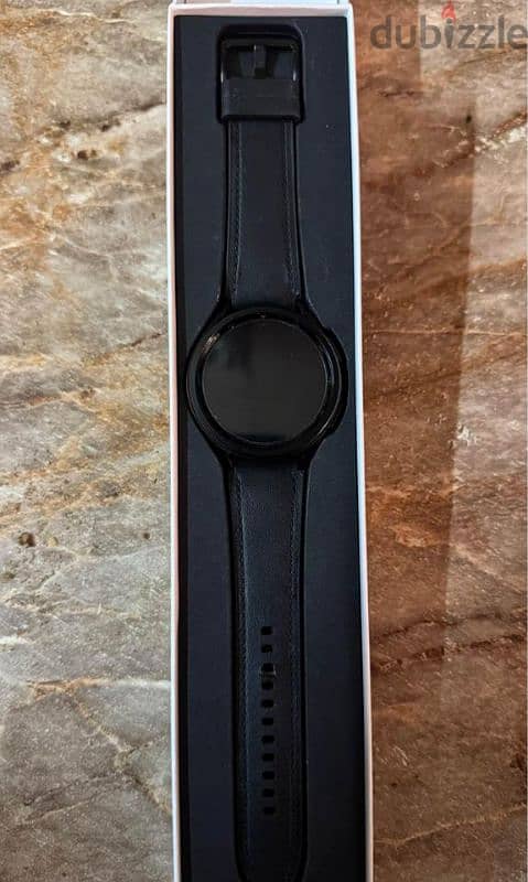 Samsung Galaxy Watch 6 Classic (Black Leather Strap) 2