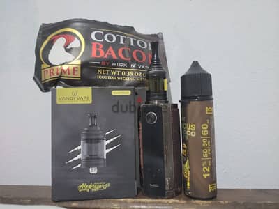 فيب مود تارجت 200 وتانك بسكر v2 ميني vape