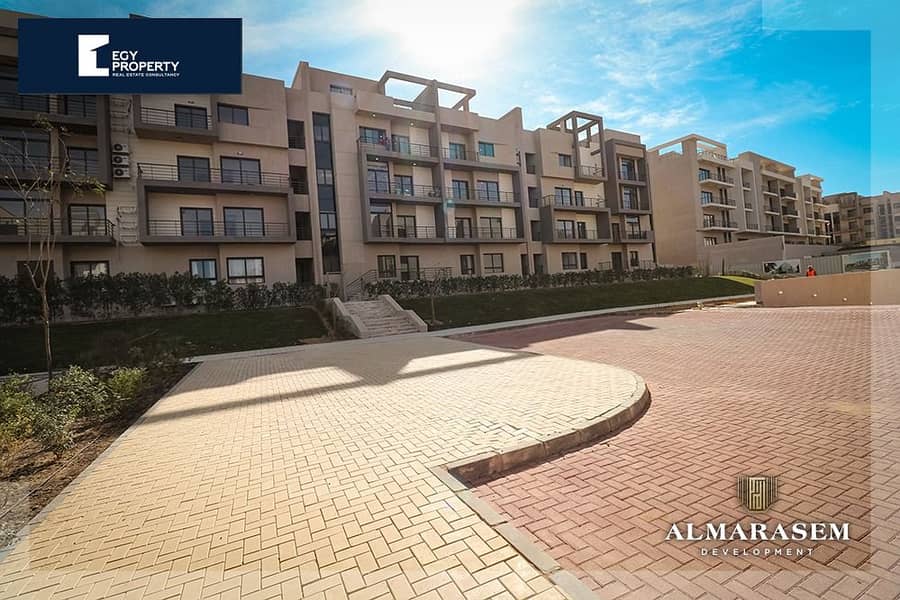 اشتري الان !! شقة متشطبة بالكامل للبيع بمقدم وتقسيط في فيفث سكوير مراسم التجمع الخامس Fifth Square Marasem 3