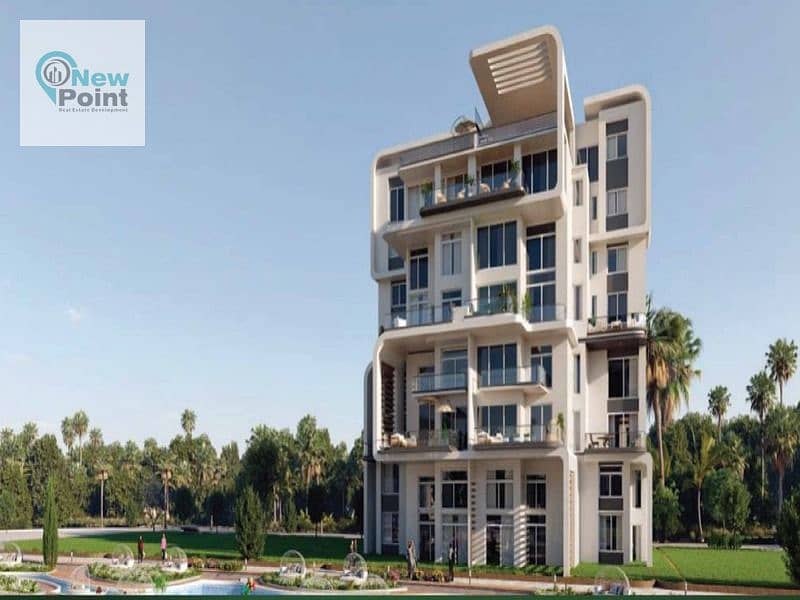 With a 10% down payment, own a 164-square-meter apartment, finished with air conditioners and a kitchen, in Talah, in the Administrative Capital 5