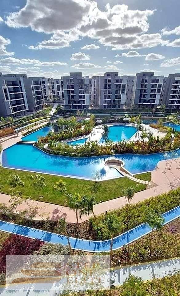 Receive an apartment with a garden in Sun Capital October Compound immediately, with a down payment of ( 930,000 ) 0