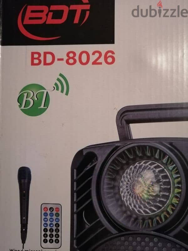 اسبيكر BDT - BD - 8026   1200W 6