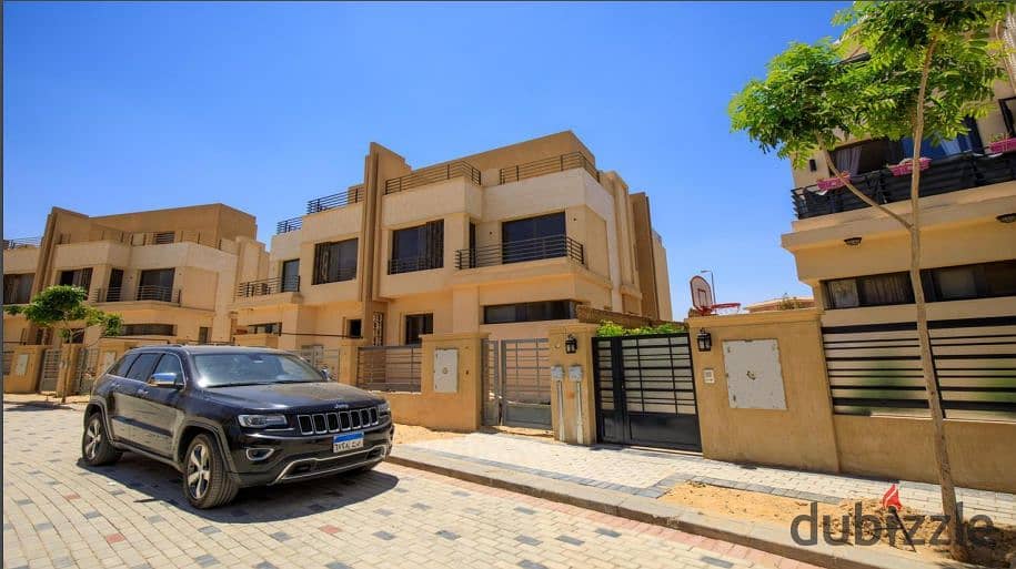 A 240 sqm family house is available for immediate sale with installments in Alma Compound, Sheikh Zayed, located near Arkan Mall in a prime location 10