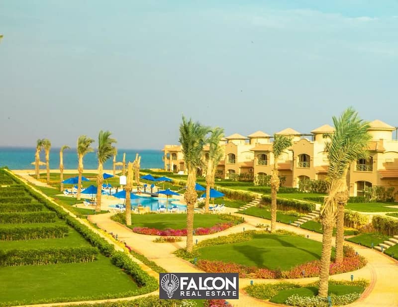 With a 5% down payment, own a sea view chalet in La Vista Gardens, Ain Sokhna, and pay in installments over 7 years 6